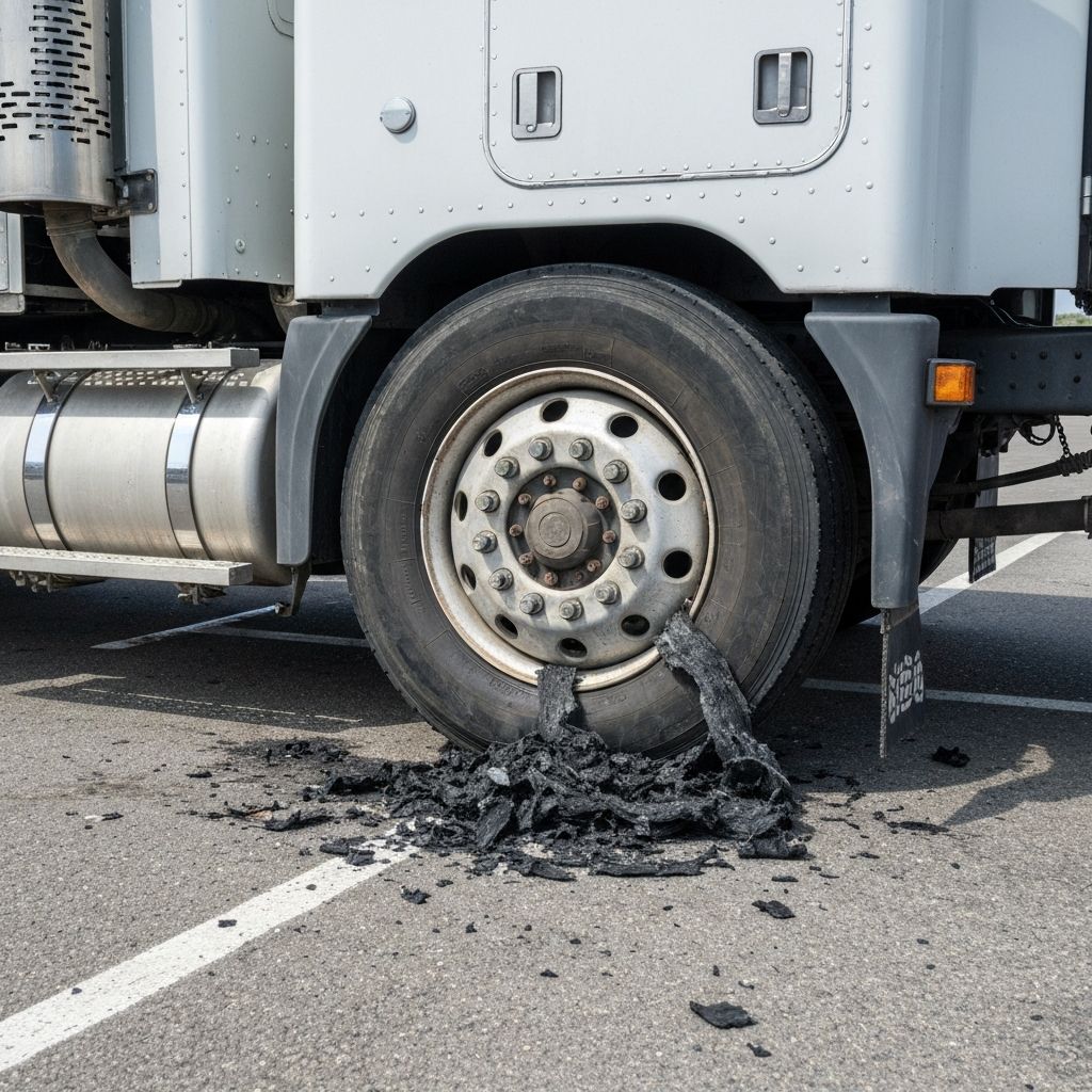 Commercial truck tire replacement